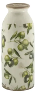Imagen del producto de Botella de estilo vintage con motivos de olivos