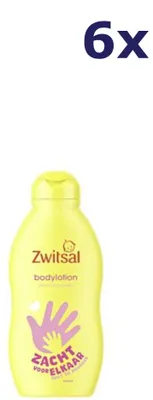 Immagine prodotto di 6x Lozione corpo Zwitsal - 200 ml - Regular: delicata per tutti