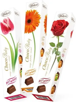 Zdjęcie produktu dla Czekolada Vob Choco Party Best Wishes 75 g