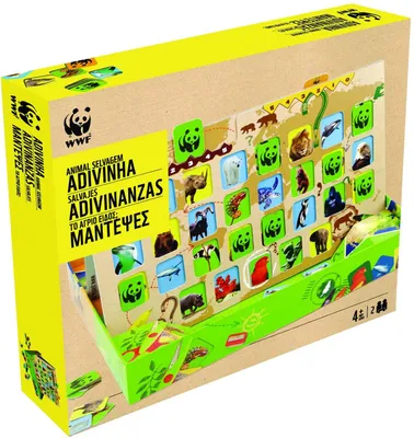 Produktbild von WWF "Wildes raten?" Spiel Tierschutz Umweltschutz 2 Spieler