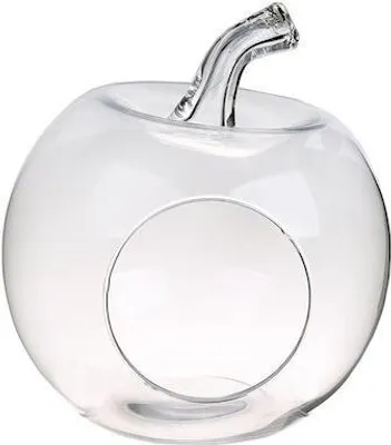 Produktbild von Dekoglas Kugelvase Terrarium APFEL H. 26cm klar transparent aus Glas Duif