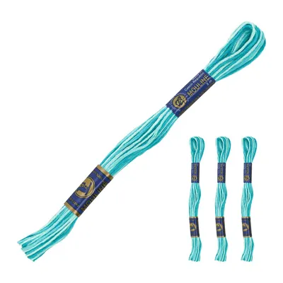 3 Docken Stickgarn je 2g Gletschertöne