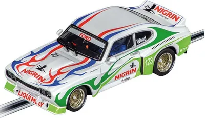 Produktbild von Carrera 20027722 - Evolution Ford Capri RS 3100 "R.Wood, No.123" Auto mit Licht
