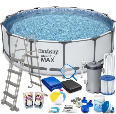 Produktbild von Rahmen-Gartenpool 457 x 122 cm 18-in-1 Bestway 56438
