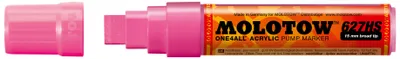 Image de Molotow marqueur acrylique ONE4ALL ACRYLIC 627HS 15 mm, No. 200, rose fluo
