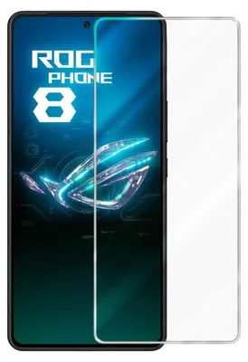 Obrázek produktu pro Cadorabo ochranná fólie pro Asus ROG Phone 8 / 8 Pro in CRYSTAL CLEAR Tvrzená fólie na displej z pancéřového skla