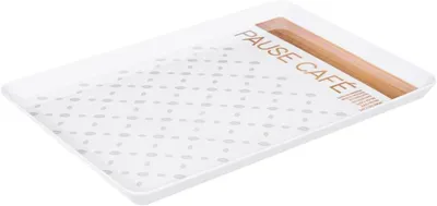 Productafbeelding van Melamine bord, 30 x 22 cm, wit, voor in de keuken