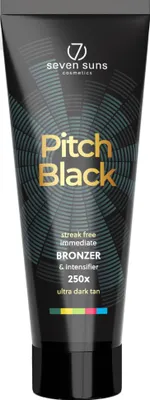 Zdjęcie produktu dla 7suns Pitch Black Ultra Ciemny Bronzer 250ml
