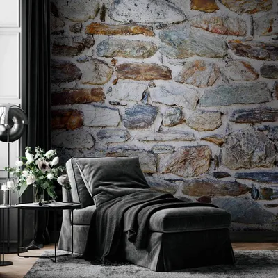 Produktbild von Selbstklebende Folie Fototapete - Stone Structure 392x280 cm Muster f-B-0291-a-a