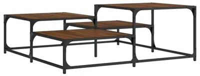 Obrázok produktu pre Elegantný konferenčný stolík z kvalitného dreva, rozmer 107 x 107 cm