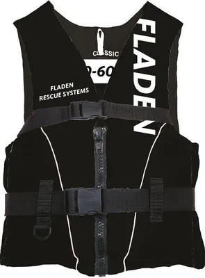 Produktbild von Fladen Schwimmweste Classic II black L 70-90kg