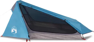 Produktbild von vidaXL Tunnelzelt 1 Person Blau Wasserdicht