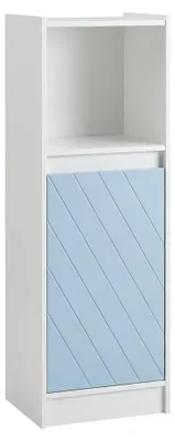Immagine prodotto di Mobile Colonna Bagno Salvaspazio Legno Bianco 30x30x88 cm Mobiletto Cassetti