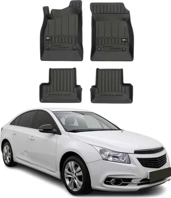 Produktbild von 2009-2024 Chevrolet Cruze Fußmatten TPE Schwarz 4 tlg
