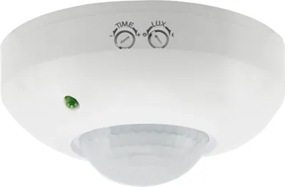 Produktbild von LED Bewegungsmelder D: 11,5 cm rund Weiß
