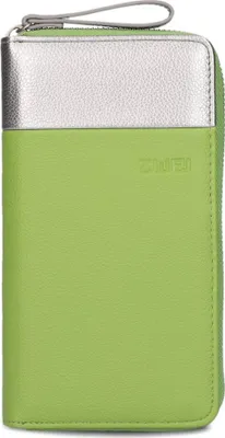 Produktbild von Geldbörse EVA EV2 kiwi 20x11x3cm mit Karten- und Münzfach, umlaufender Reißverschluss