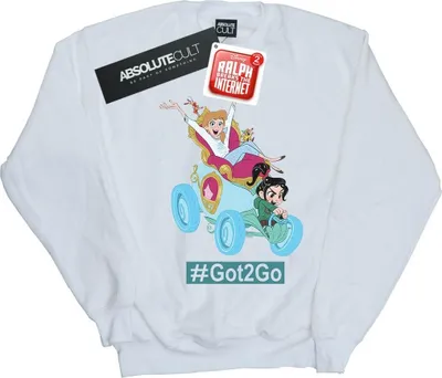 Produktbild von Disney - "Wreck It Ralph" Sweatshirt für Herren BI48544 (M) (Weiß)