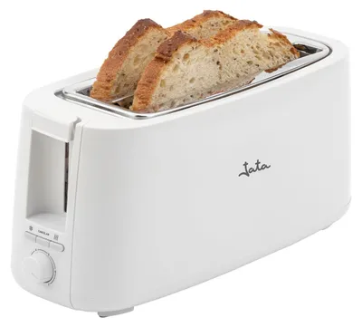 Toaster, 2 Schlitze, 7 Bräunungsstufen, 1400 W, Krümelschublade