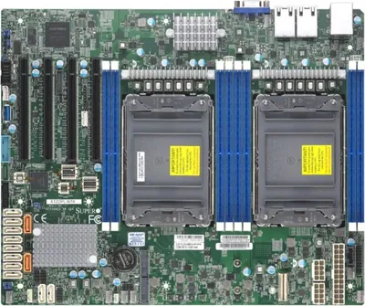 Produktbild von Supermicro MBD-X12DPL-NT6-B, Intel, LGA 4189, Intel® Xeon®, DDR4-SDRAM, 2 TB, DIMM