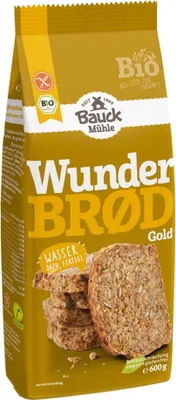 Produktbild von Bauckhof - Wunderbrød Gold glutenfrei- 600g