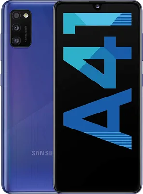 Obrázok produktu pre Samsung Galaxy A41 SM-A415F, 15,5 cm (6.1"), 1080 x 2400 px, 4 GB, 64 GB, 48 MP, Modrá