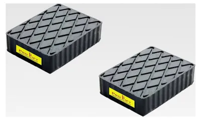 Produktbild von Gummiklotz 2 Stück Gummiklötze 160 x 120 x 40 mm Gummiauflage