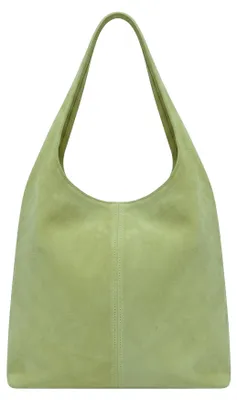 Immagine prodotto di Borsa a tracolla da donna, in ecopelle scamosciata, modello Valeria, design elegante e versatile, prodotta in Italia