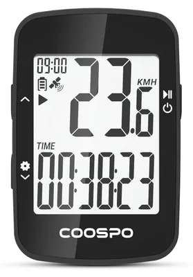 Image de Compteur vélo GPS sans fil - Compteur vélo Bluetooth - Compteur de vitesse - Écran 2,3 pouces - Étanche IPX7