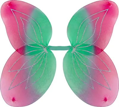 Produktbild von Märchen Glitzerflügel für Mädchen türkis-rosa