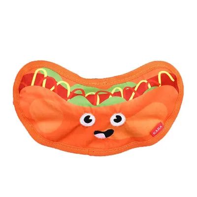 Produktbild von Heikoeco® Hundespielzeug, unzerstörbares Kauspielzeug für Hunde, quietschend und interaktiv, ideales Spielzeug für Welpen und kleine bis mittelgroße H