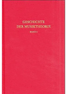 Imagen del producto de Geschichte der Musiktheorie / Die Lehre vom einstimmigen liturgischen Gesang