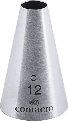 Produktbild von Lochtülle, Edelstahl 18/10, Ø4 - 14 mm wählbar, seidenmatt : 12 mm Variante: 12 mm