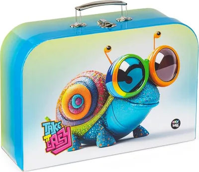 Produktbild von Oxybag Laminierter Koffer 34 cm - Schnecke