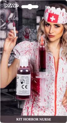 Produktbild von Accessoire Set Krankenschwester Spritze + Flasche