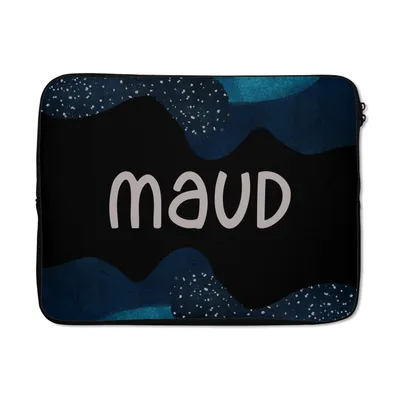 Produktbild von MuchoWow® Laptop Hülle 17 Zoll Laptoptasche Maud - Pastell - Mädchen - Zipper - Schutzabdeckung