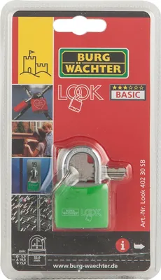 Immagine prodotto di Lucchetto a cilindro 402 Look SB