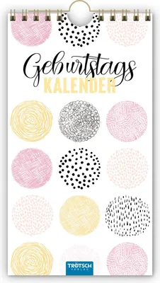 Produktbild von Trötsch Geburtstagskalender Glamour