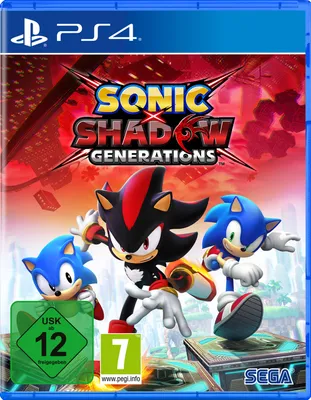 Produktbild von SEGA Sonic X Shadow Generations, PlayStation 4, E10+ (Jeder über 10 Jahre), Physische Medien