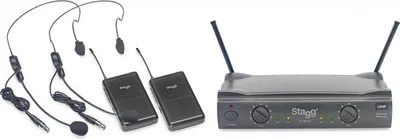 Zdjęcie produktu dla UHF True Diversity 2-Kanałowy zestaw słuchawkowy-Funksystem