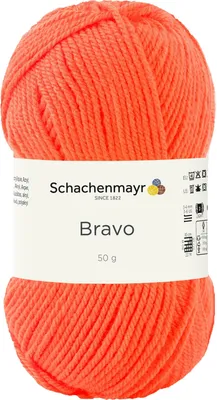 Produktbild von Schachenmayr Bravo, 50g Neon Orange Handstrickgarne