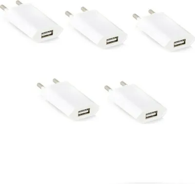 Obrázok produktu pre 5 x5V 1A USB sieťový adaptér nabíjačka USA/EÚ zástrčka pre Samsung iPhone