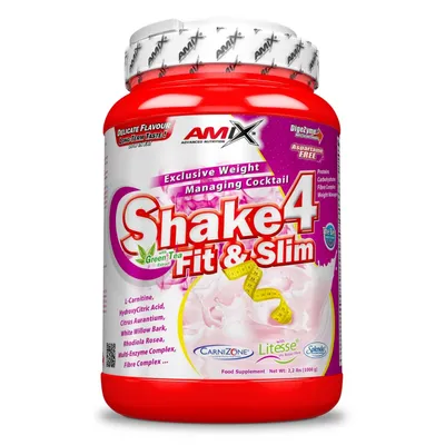 Productafbeelding van AMIX | Shake 4 Fit & Slim, banaan smaak