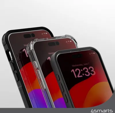 Obrázok produktu pre 4smarts 540599, Apple, iPhone 15 Plus, Odolné proti poškriabaniu, Priehľadná, 1 kusov
