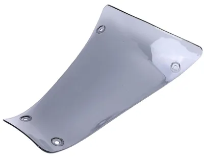 Image de Cache-batterie pour moto, boîtier de protection central en PVC résistant aux chocs, remplacement pour GTS 150 250 300, GTV 300 HPE, couleur gris fumé
