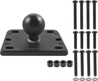 Zdjęcie produktu dla RAM Mounts RAM-B-345U, Aluminium, Guma, Czarny