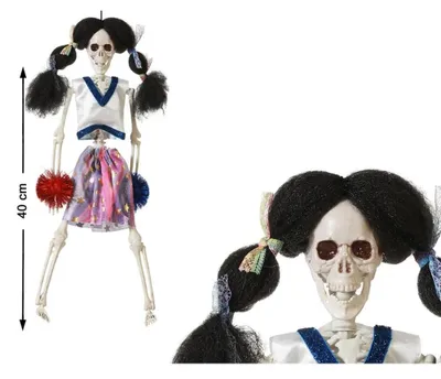 Image de Décoration Halloween Entertainer Squelette 40 cm