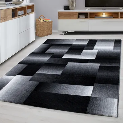 Produktbild von Ayyildiz Hali MIAMI1602306560BLACK, Teppich, Polypropylen (PP), Schwarz, Rechteck, 1600 mm, 2300 mm