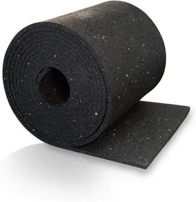 Produktbild von Rollenware Antirutschmatte, 5000 x 250 x 8 mm - Schwarz