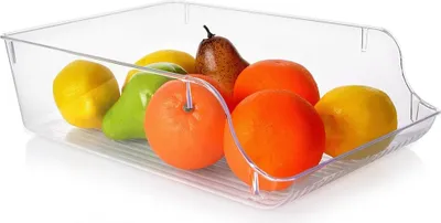 Immagine prodotto di Organizer per frigorifero, contenitore per alimenti da cucina, 35 x 22,5 x 10 cm