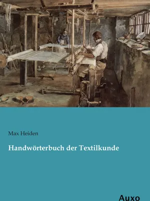 Produktbild von Handwörterbuch der Textilkunde
